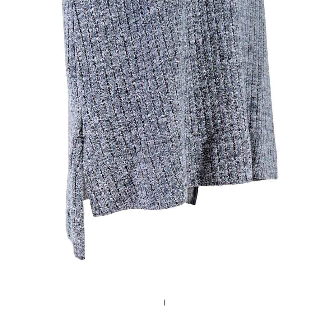 Anthropologie Size S Maeve Ribbed Turtleneck Sweater Gray - Picture 8 of 11